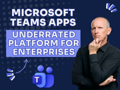 Learn why Microsoft Teams is an underrated enterprise app platform offering desktop, mobile, and web clients with any tech stack and built-in SSO.