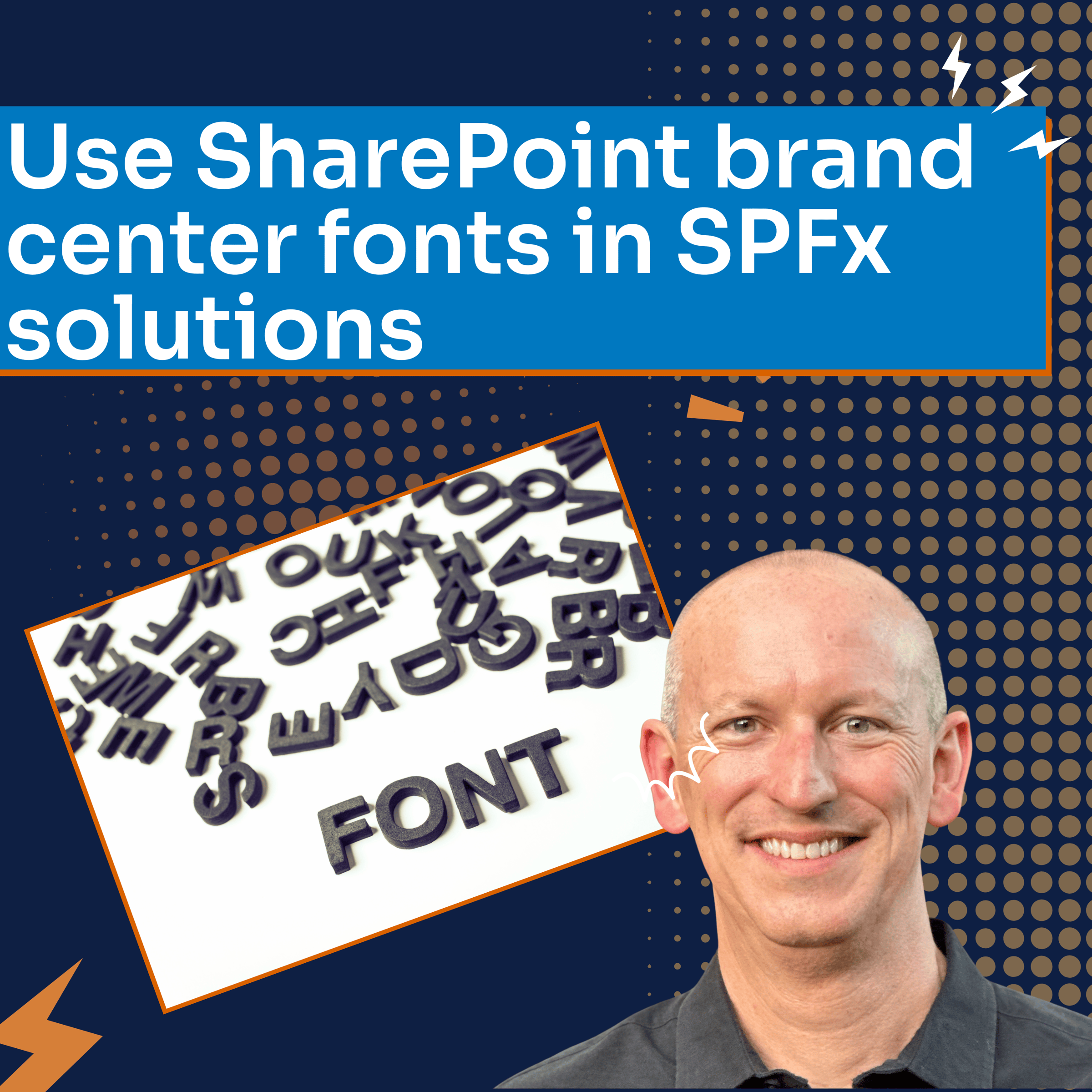 Developers can use the fonts defined in the new SharePoint brand center in your custom SharePoint Framework (SPFx) with font slots and font tokens - learn how!