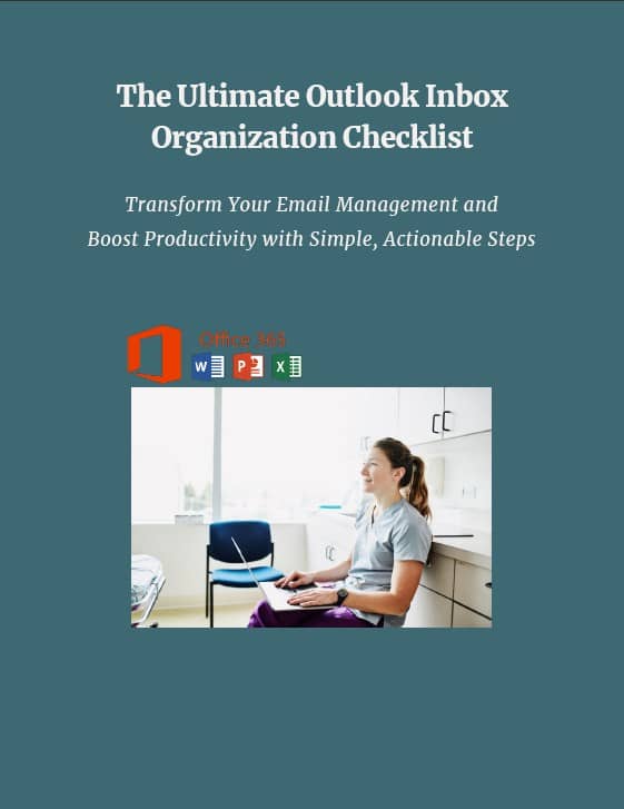 ultimate-outlook-inbox-organization-checklist cover