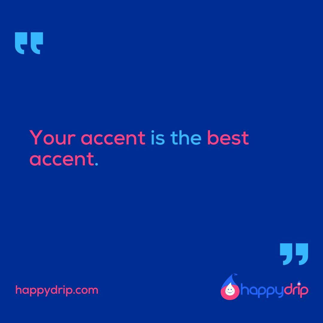 Language is no measure of intelligence, neither is intelligence the benchmark for human dignity. If you speak like every other person, then you exist not. You are unique. Your accent is your best accent!â� 
â� 
Check out @happydrip for more powerful quotes.â� 
â� 
ðŸ‘‰ðŸ�¾ðŸ’¾ Make sure to "SAVE" this post if you found it useful.â� 
ðŸ‘‡ðŸ�¾ðŸ’¬ Comment your thoughts below if this quote resonates with you.â� 
#happydrip #happydripstar #happydripstarsâ� 
.â� 
.â� 
.â� 
#accent #accents #wisesayings #wisdomquote #thebestofme #lifequote #homeaccents #quoteforlife #quotestoinspire #lifequotesandsayings #dailyinspirations #motivationalspeakers #quoteofthedayâœ�ï¸� #motivationalposts #quoteoftheweek #motivational_quotes #quoteofday #quotefortheday #quotedaily #inspirationalquoteoftheday #inspirationforyou #inspirationalpost #inspirationquote #inspirationalthoughts #wordsgram #postivequote #quoteoftheday