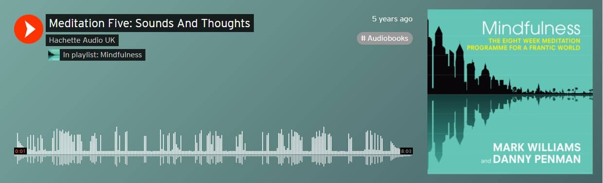 Sounds and Thoughts Meditation
