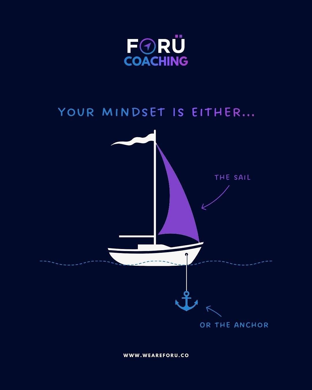 Most people think they need a new strategy. What they actually need is a new stance.

Because even the right goal won’t move with the wrong mindset.

You are the sail. You are the anchor. You are the tool.

The question isn’t what’s next. It’s who’s leading today.

That’s what we do at FORÜ — we help you design the internal system that moves you forward.