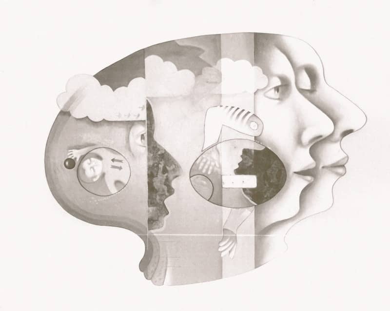 "Gran cabeza habitada" by Krebs Helga. 4 tiny experiments to free up mental bandwidth