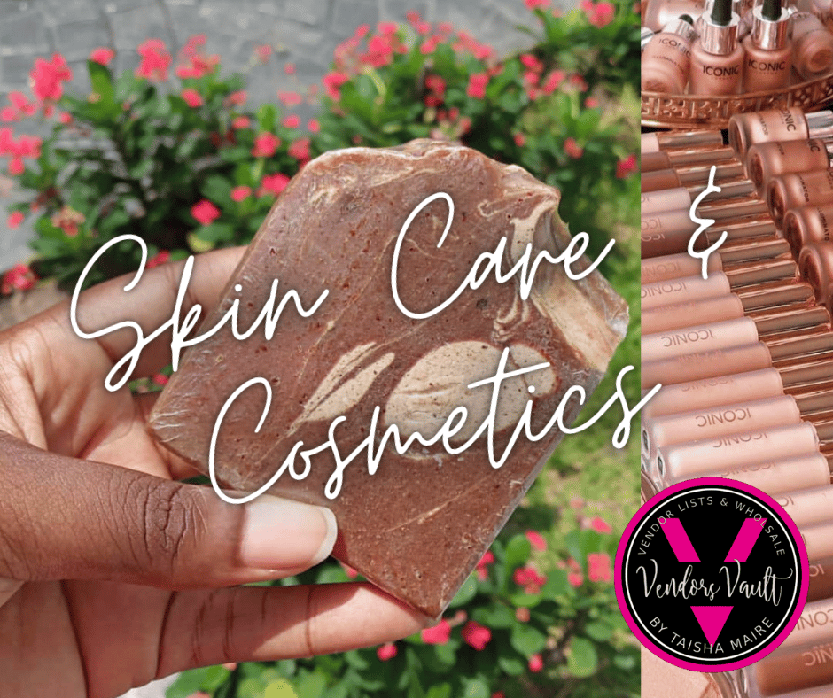 Skin Care & Cosmetics Vendors Vault Digital Download