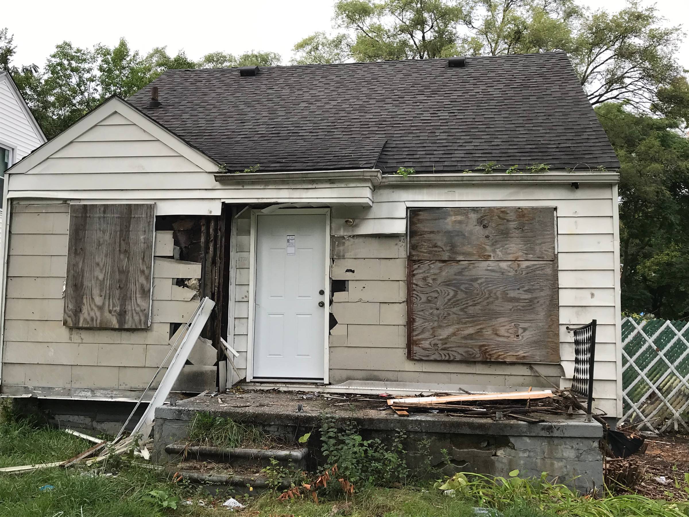 Our First Detroit Land Bank Property 