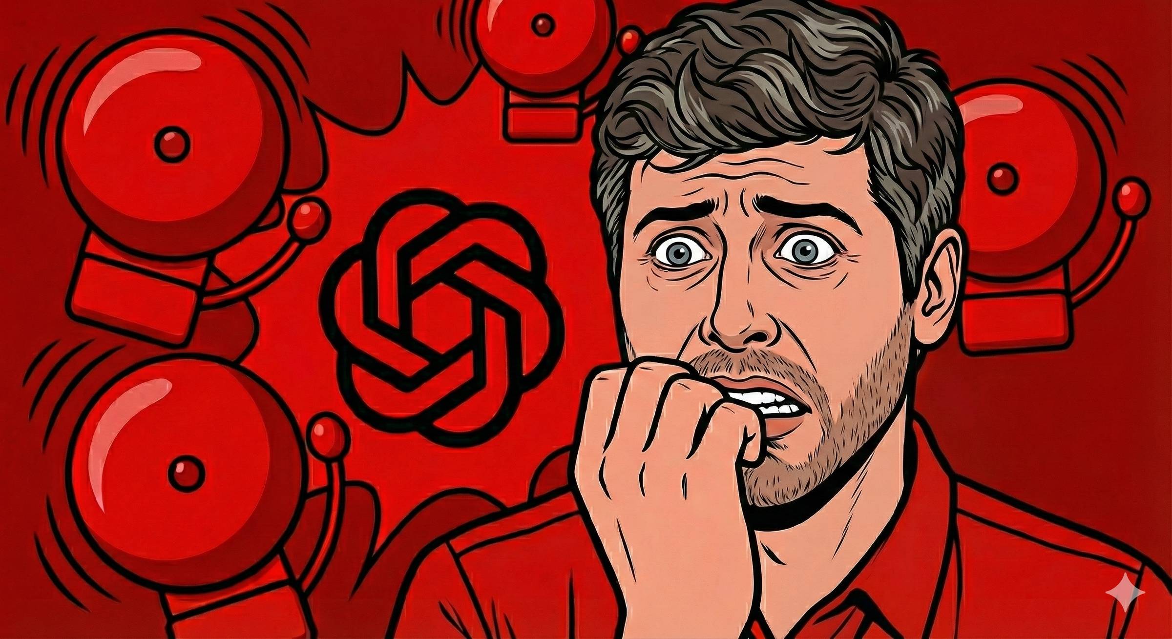 Symbolbild: Alarmstufe Rot bei OpenAI