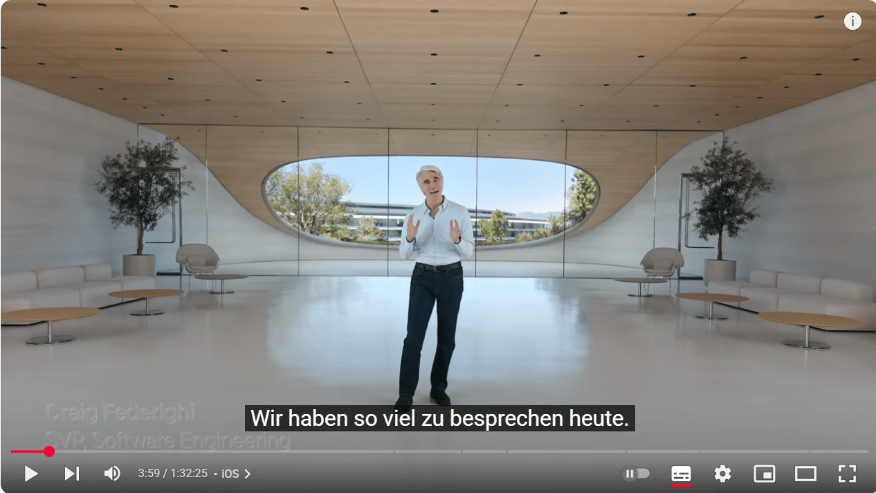 Craig Federighi von Apple