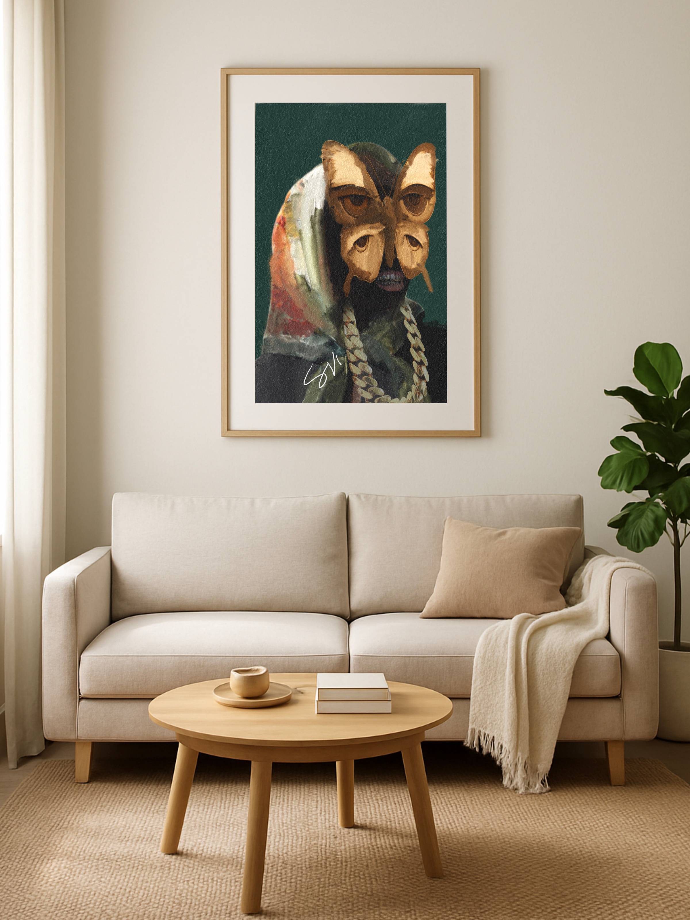 Butterflied Beauty Digital Art