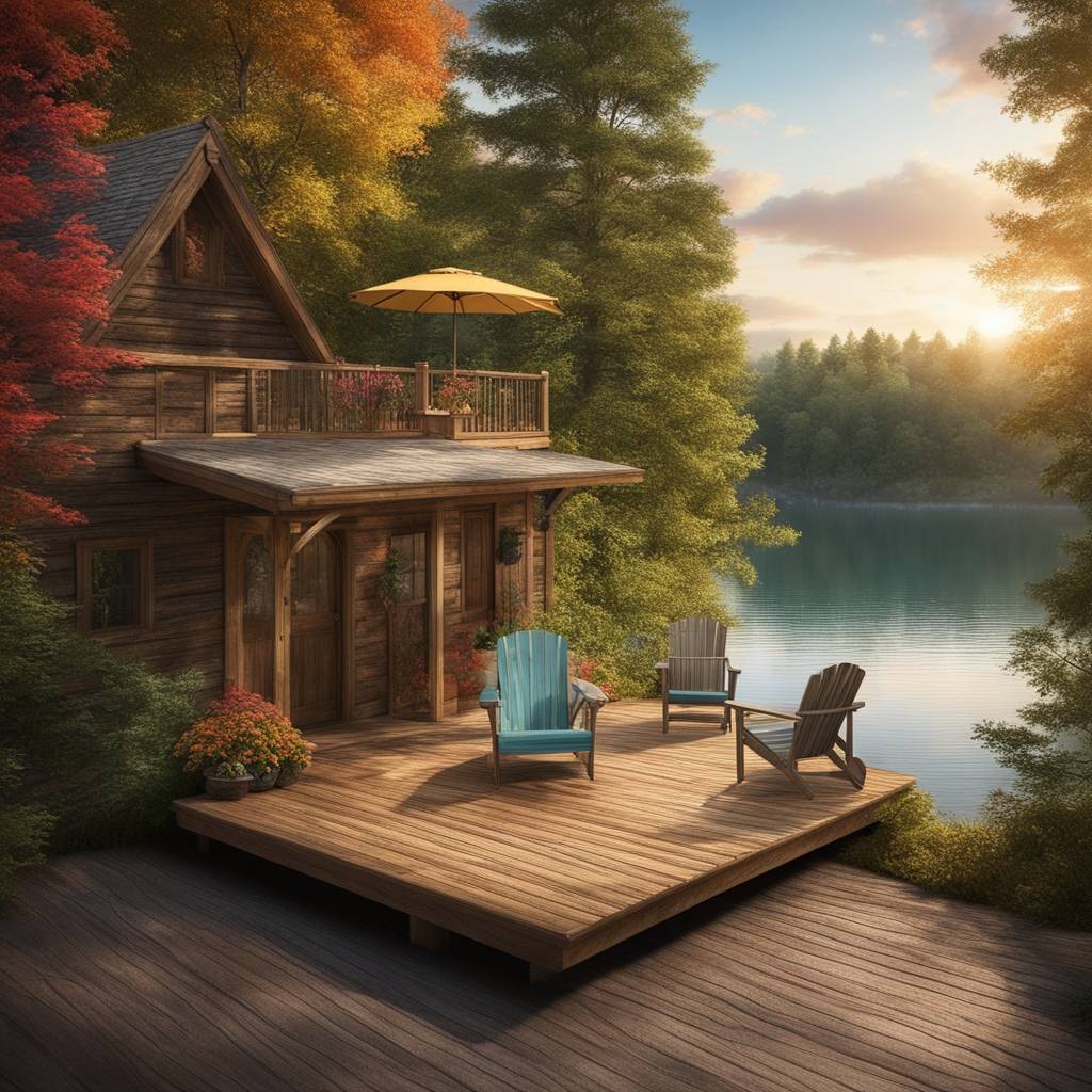 Bunkie on a lake