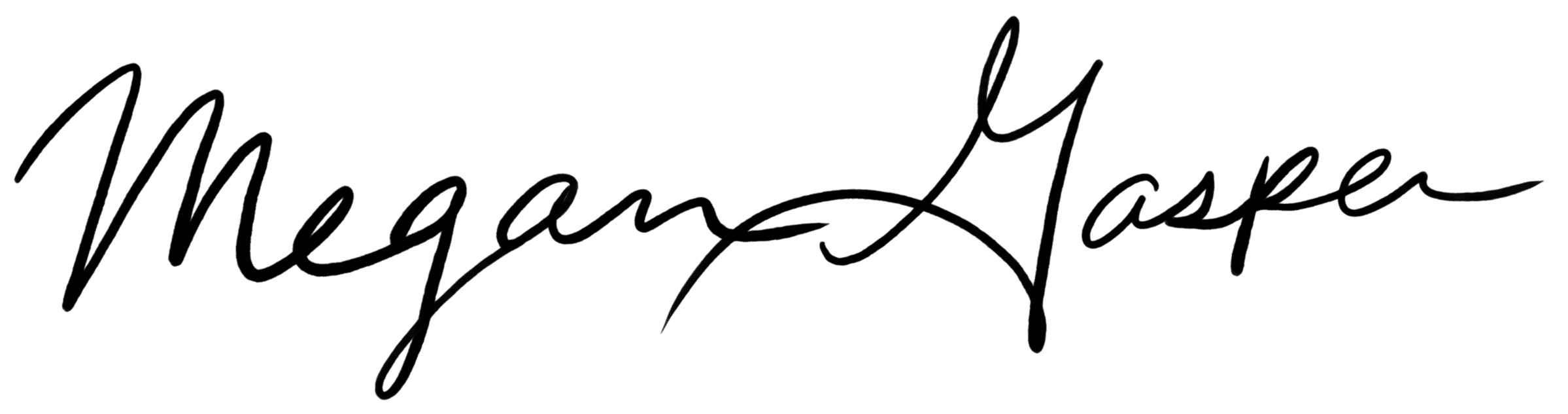 Megan Gasper's signature