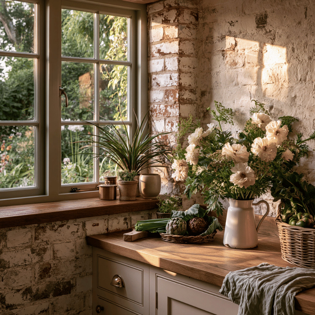 Farmhouse summer home decor inspo