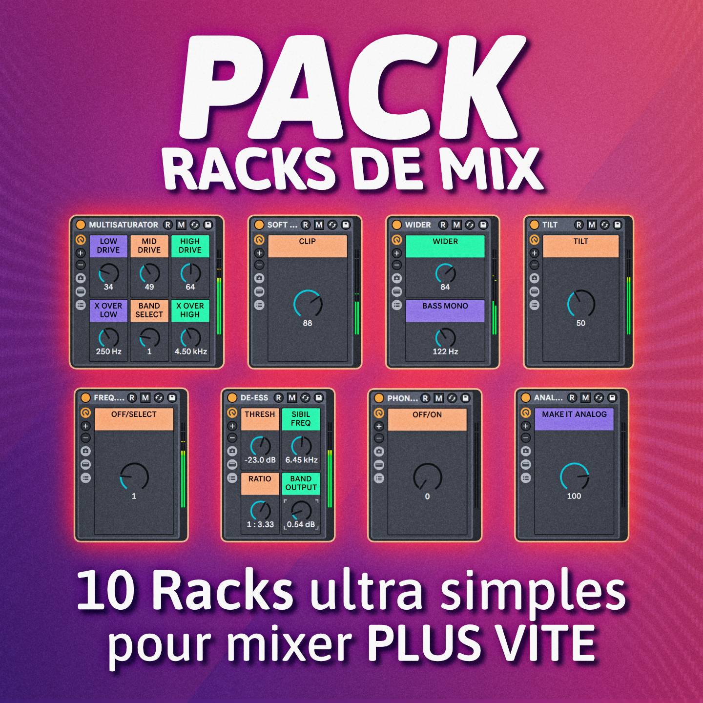 Pack de Racks de Mix Ableton Live