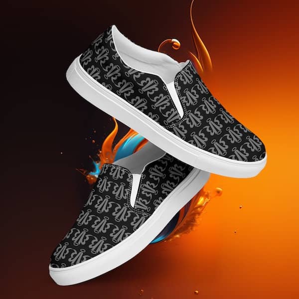 Halo Canvas Slip-On Shoes