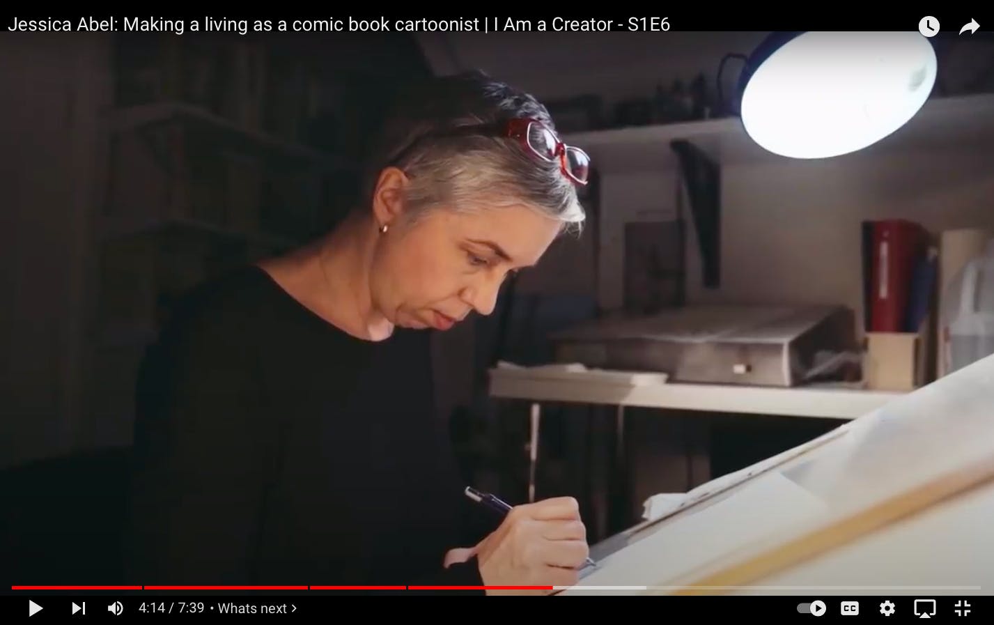 ​Jessica Abel: Making a living as a cartoonist | I Am a Creator - S1E6​