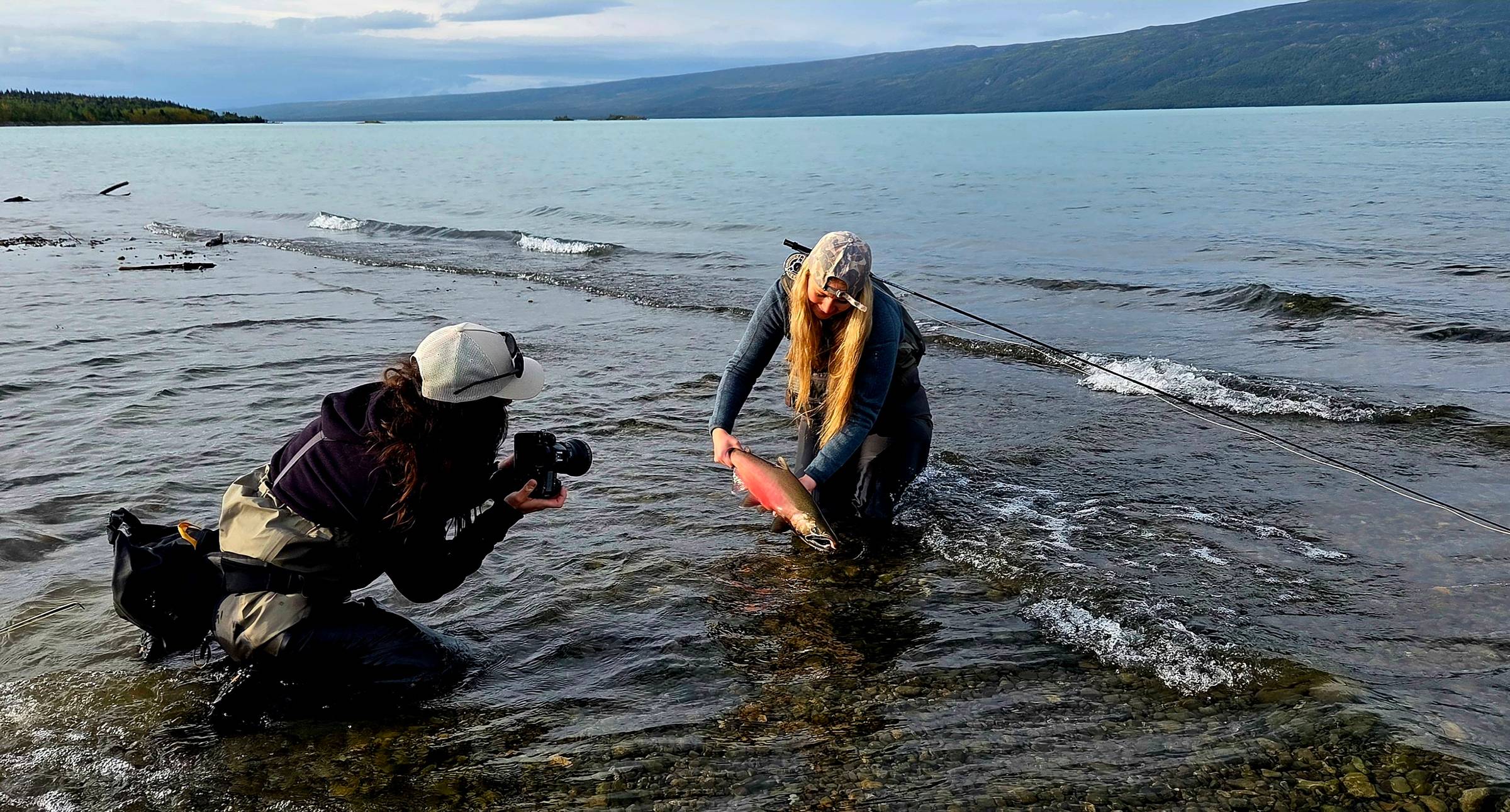 Fly fishing photographers
