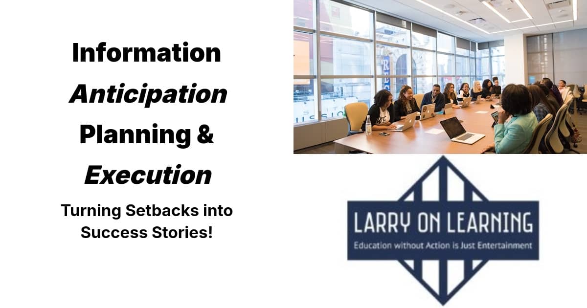 The repeatable formula to turn setbacks into success stories!