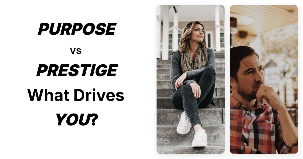 What happens when service—not status—drives your life?