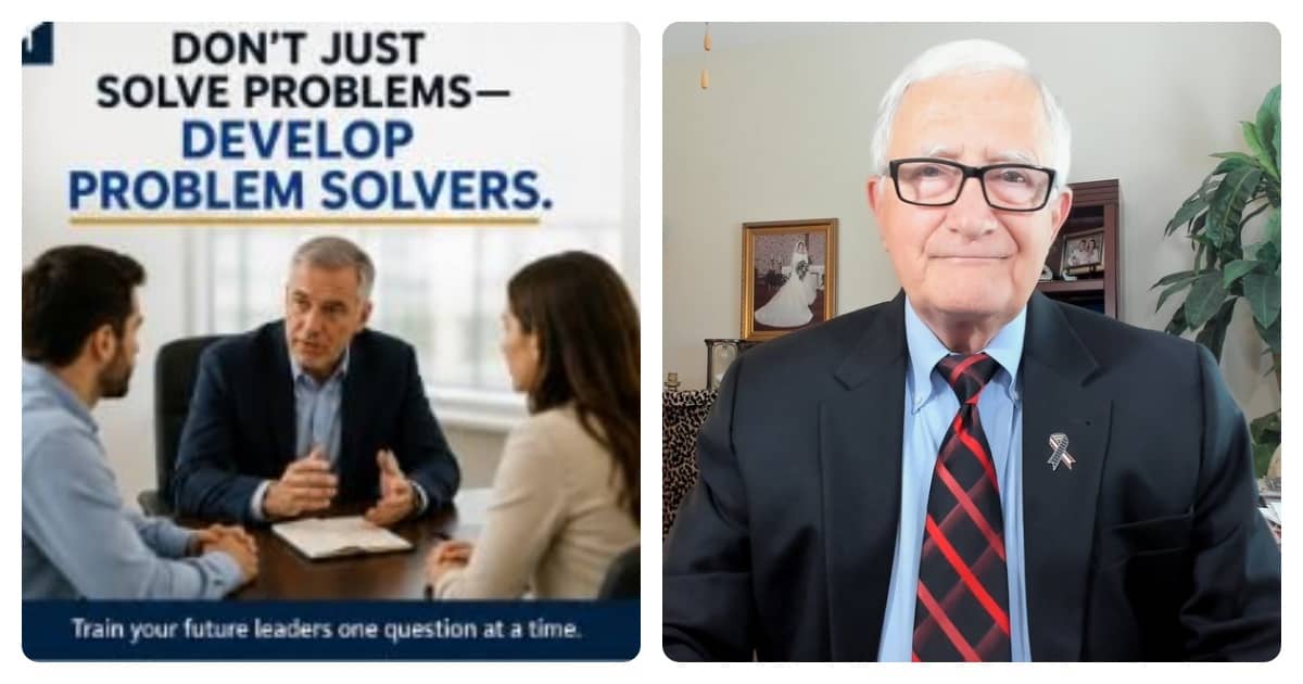 Train your future leaders one question at a time!