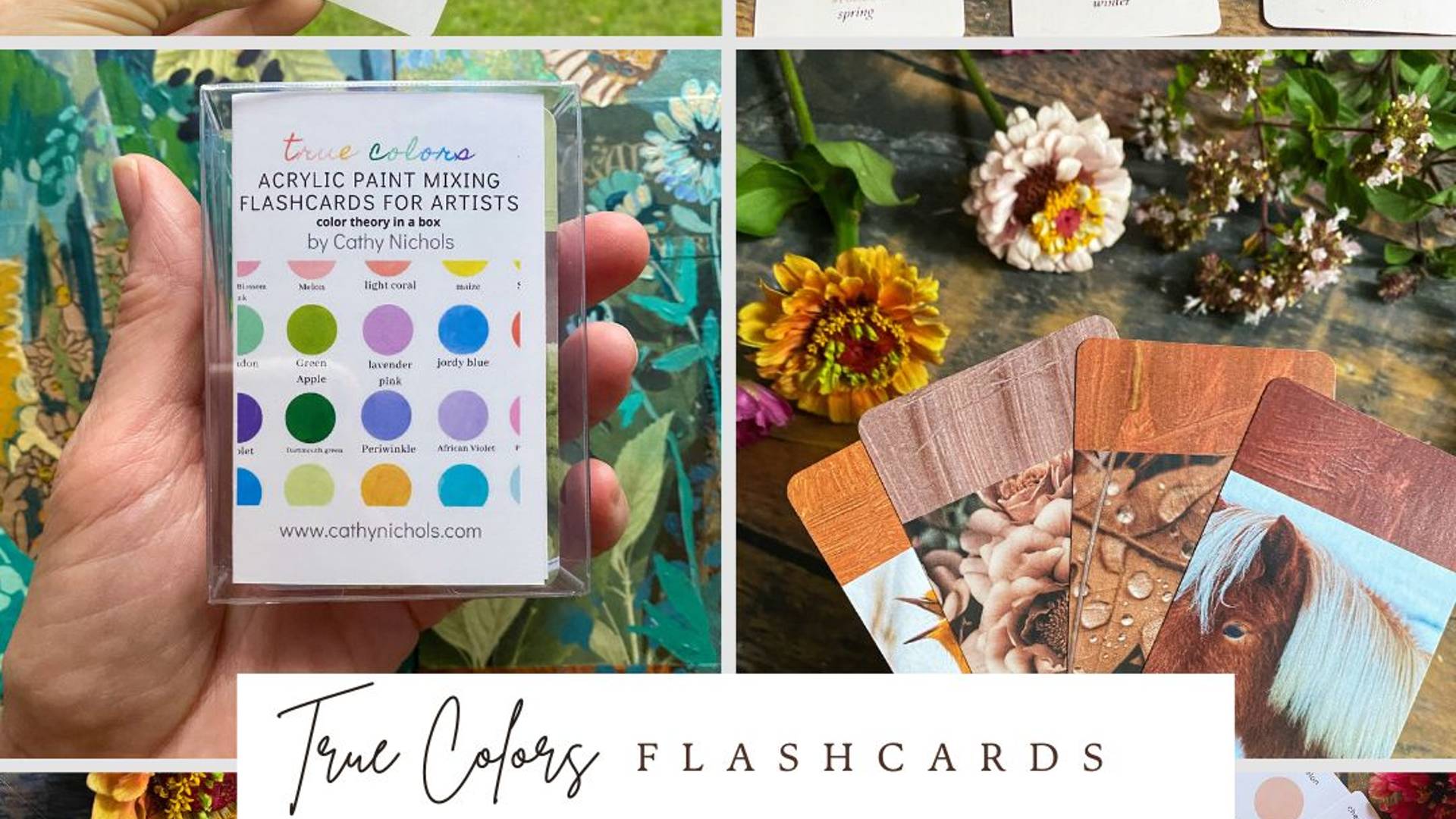 True Colors Flash Cards