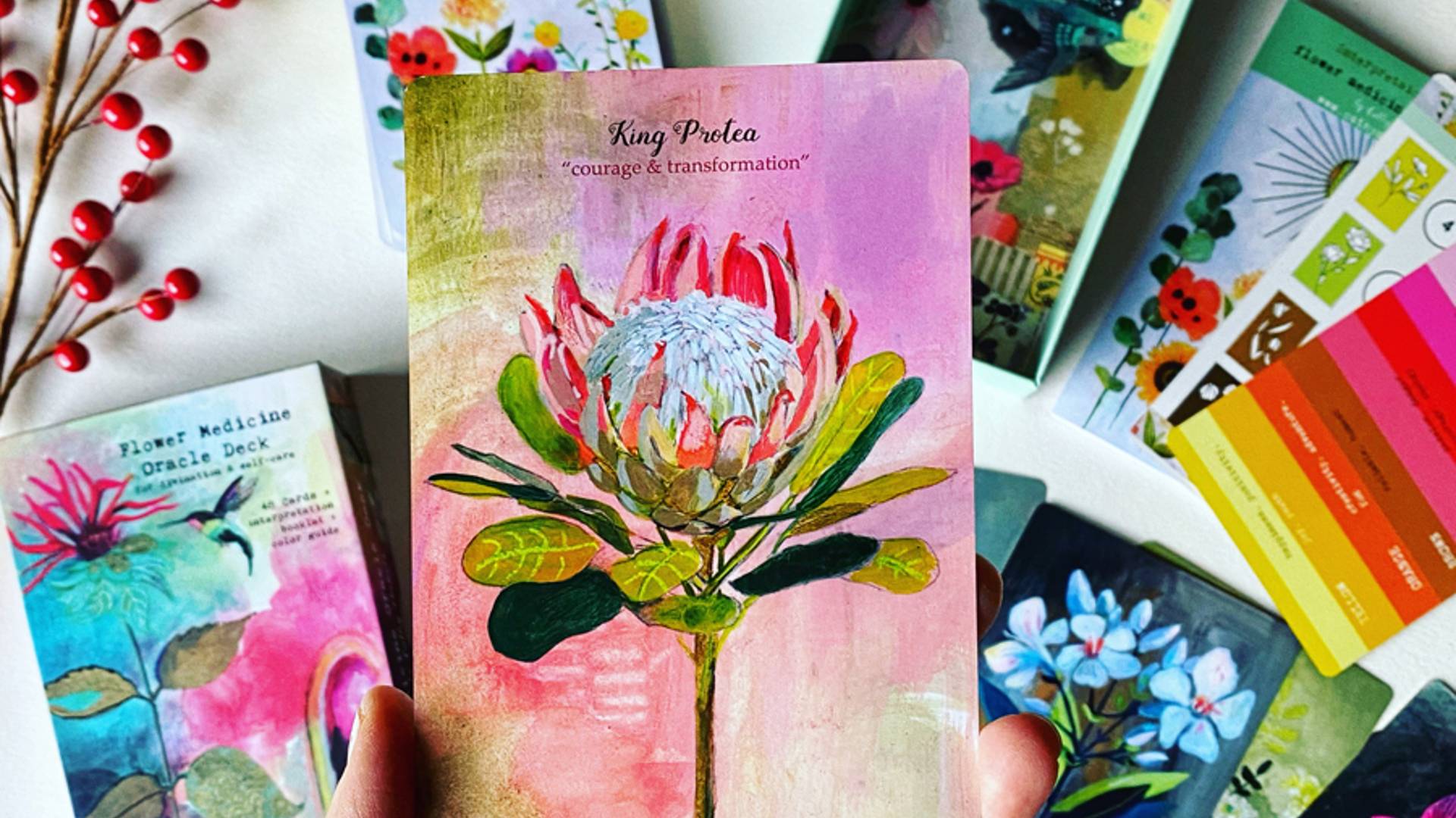 Flower Medicine Oracle Deck