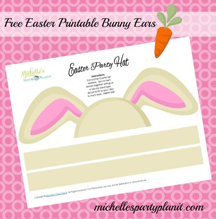 Free Printable Bunny Ears 