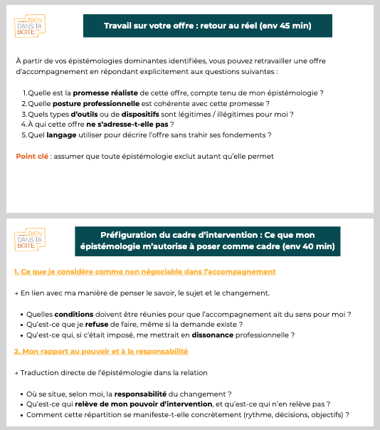 formation posture d'accompagnant