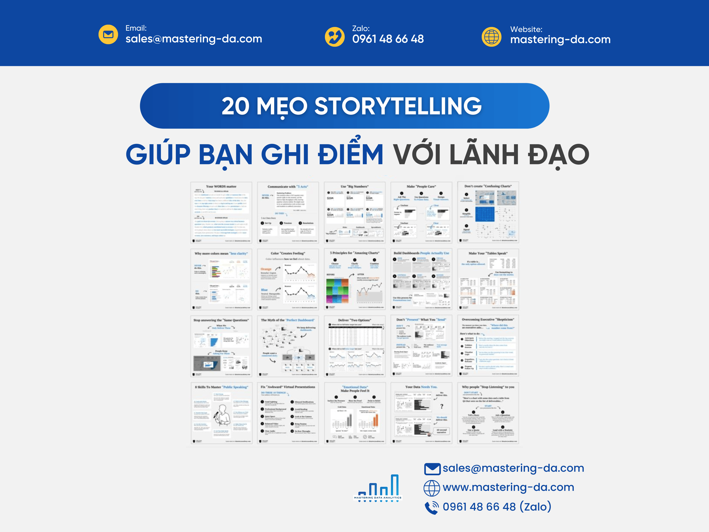 Kham pha 20 nguyen tac giup ban ghi diem voi lanh dao ngay tu slide dau tien