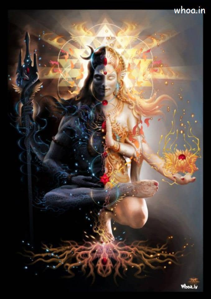 Ardhanarishvara representation