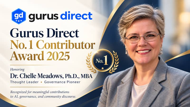 Dr. Chelle Meadows recognized as Gurus Direct No. 1 Contributor for 2025