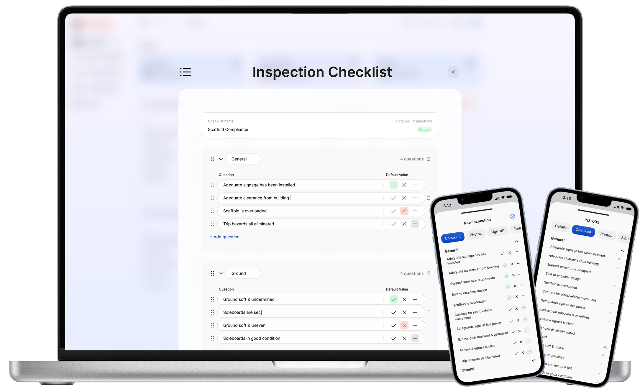 Custom Inspection Checklists
