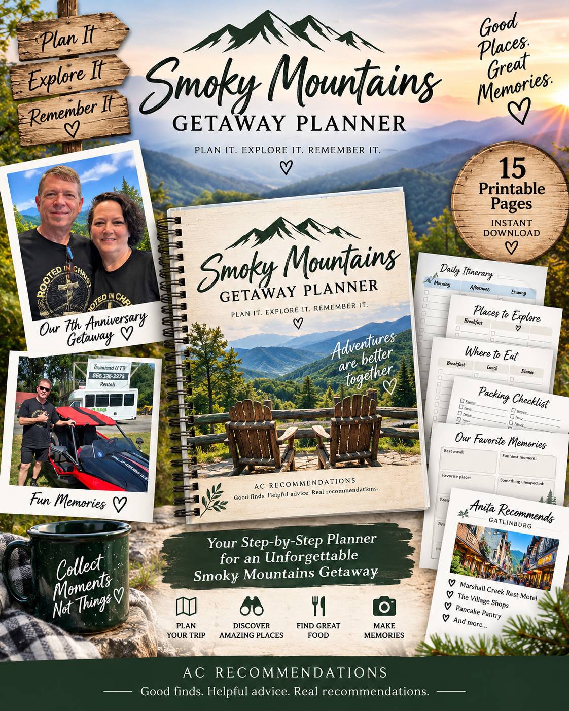 Smoky Mountains Getaway Planner