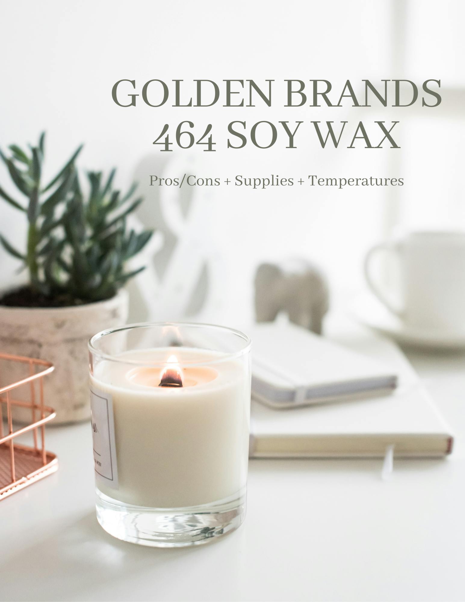 How To Make Candles Using GB 464 Soy Wax