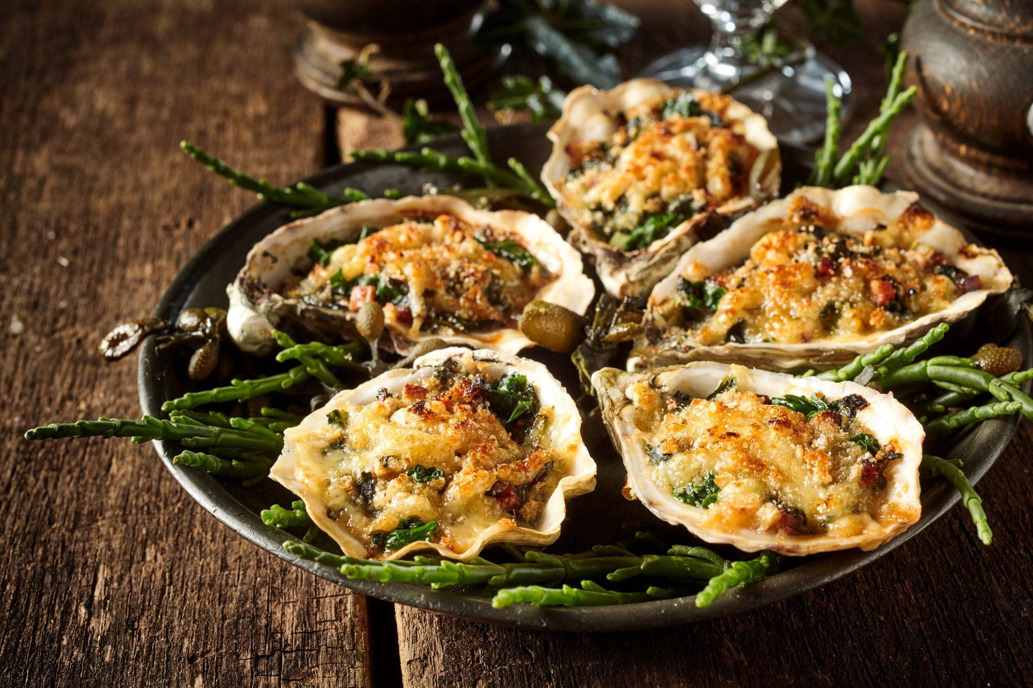 Garlic Oysters