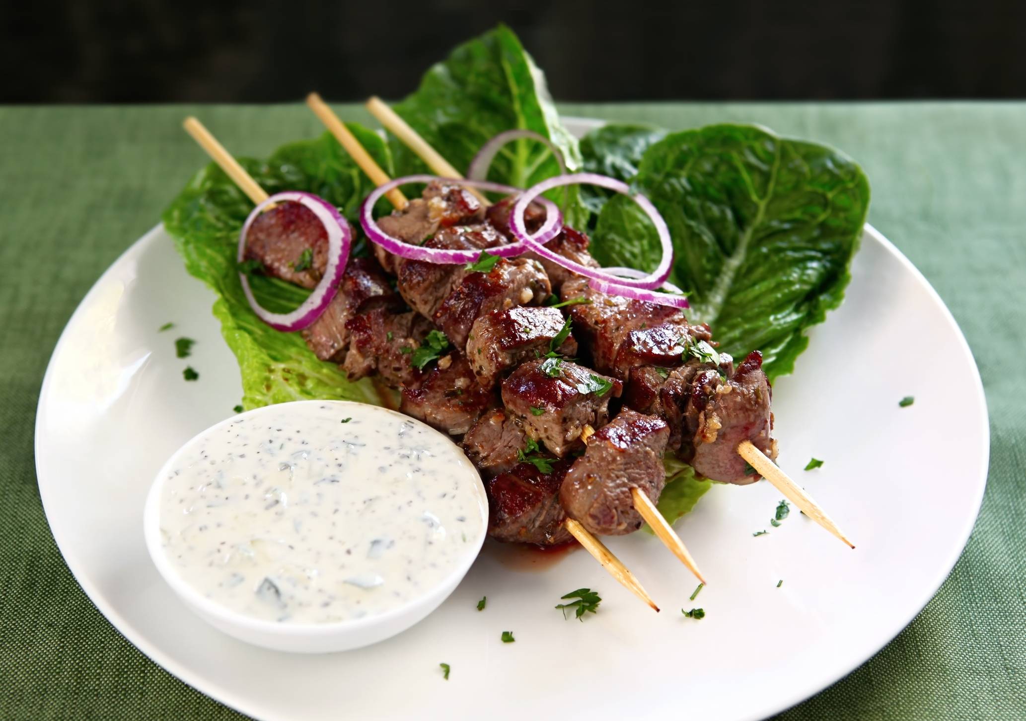 Steak Souvlaki 