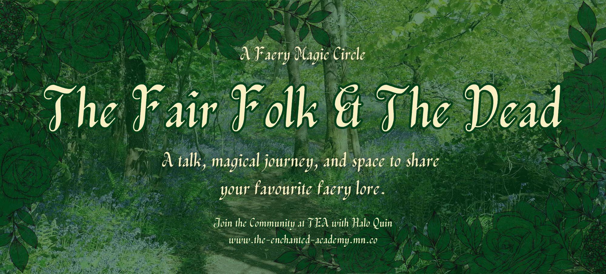 decorative image - green forest with info from text overlaid.