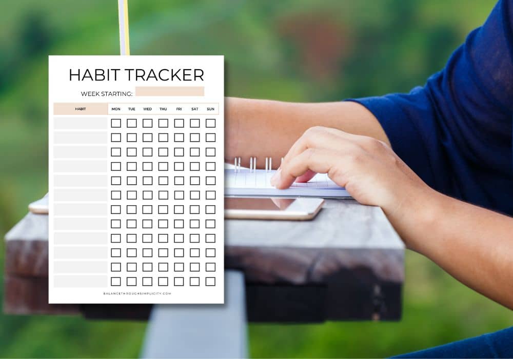 Habit Tracker Printable