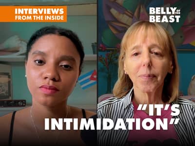 Liz Oliva Fernandez and Medea Benjamin