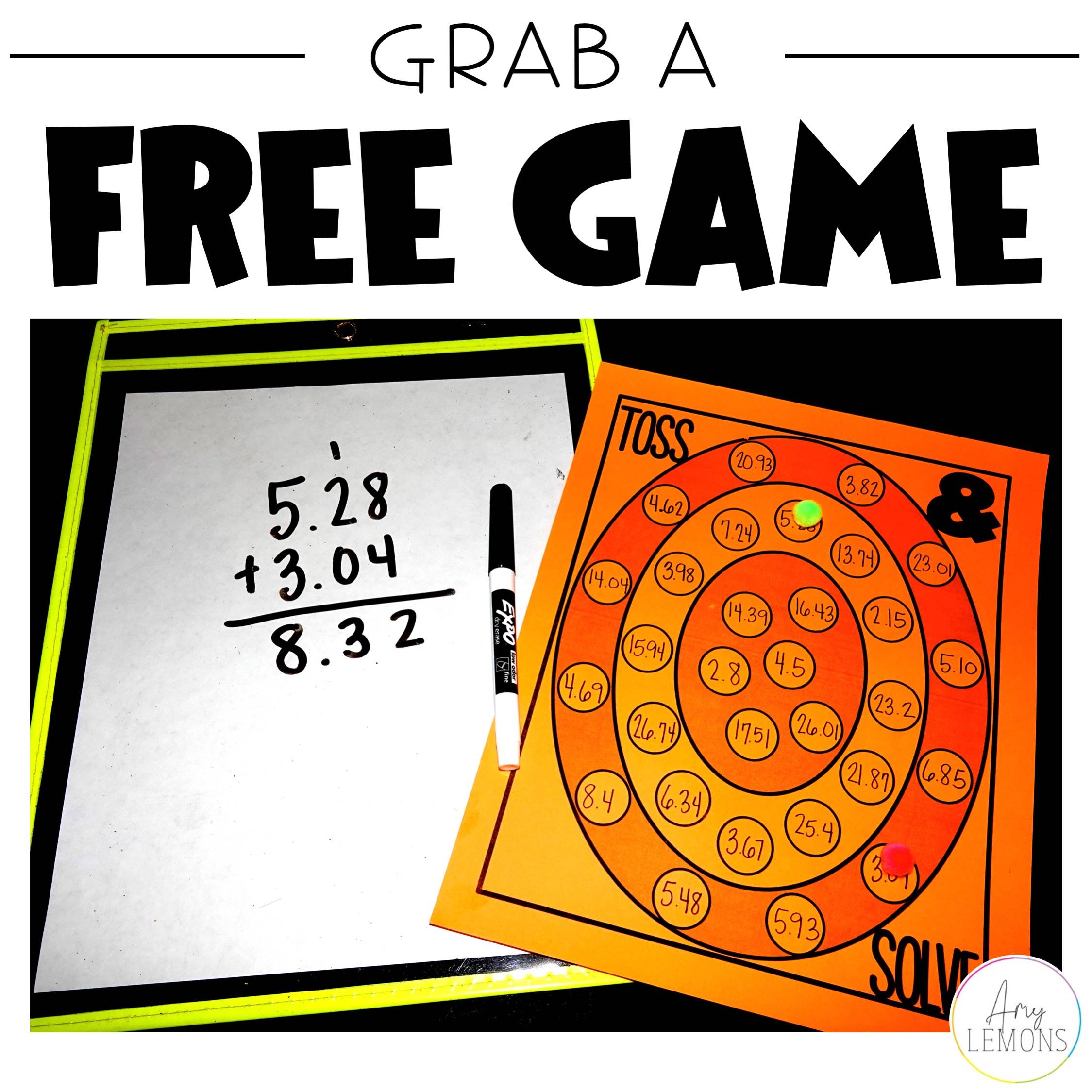 No Prep Math Games For Any Grade Level - Amy Lemons