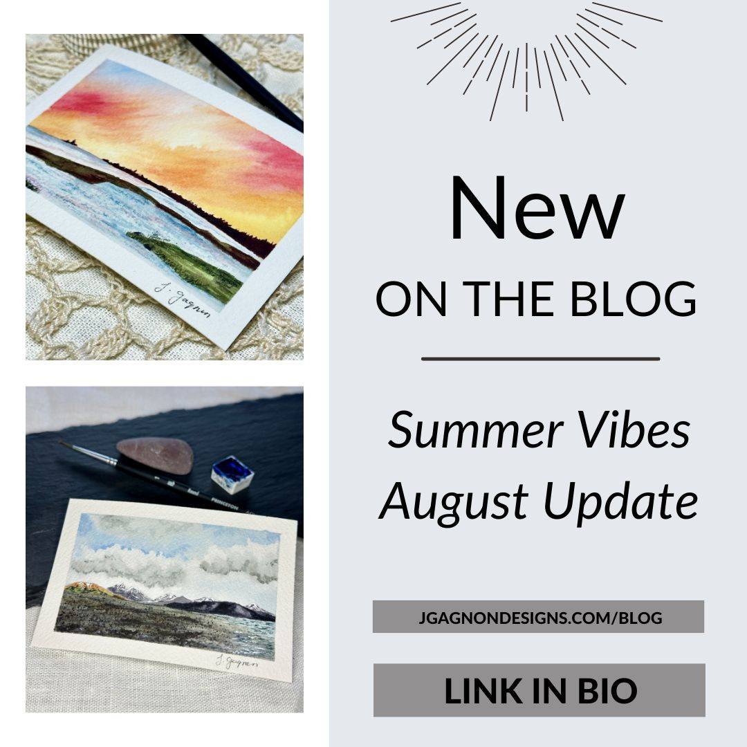 blog post using watercolor studies to prepare for painting