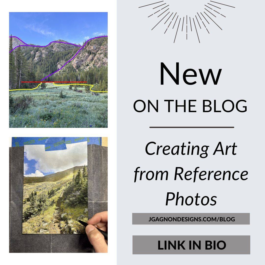 blog post using watercolor studies to prepare for painting