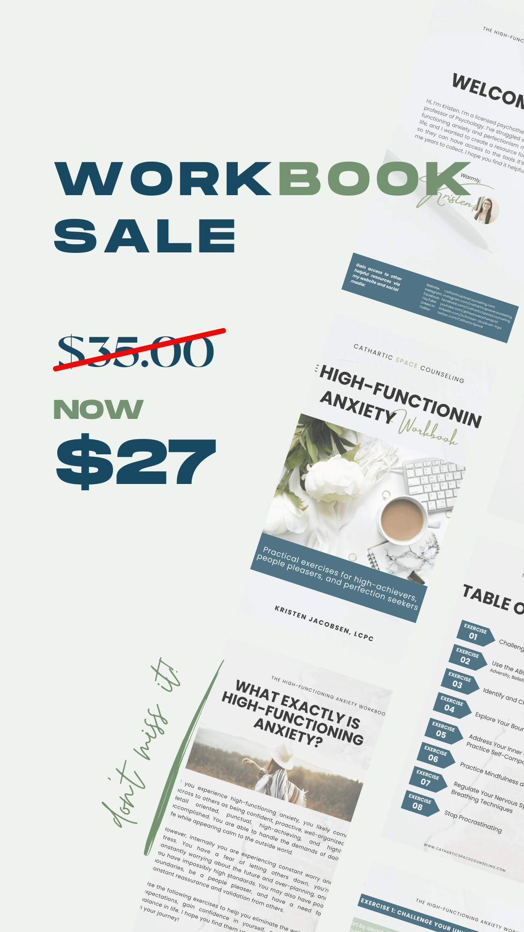 The High-Functioning Anxiety Workbook