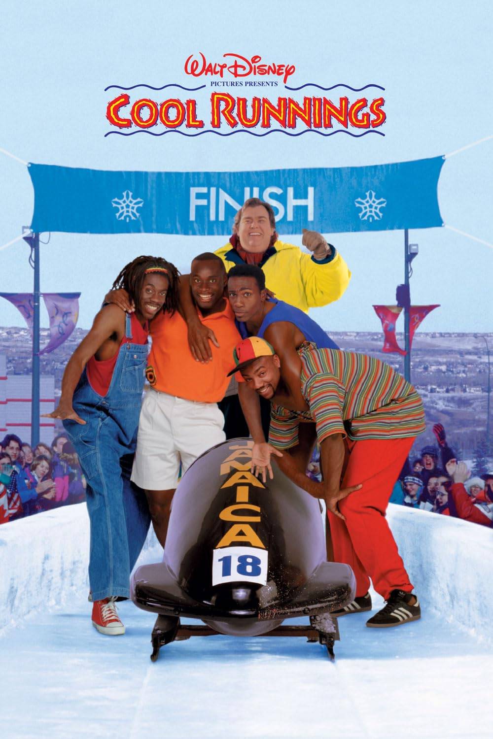 The cover of Cool Runnings movie