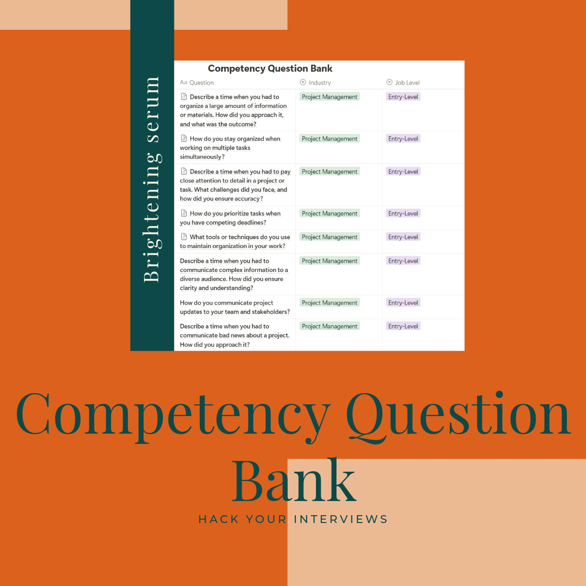 Competency Question Bank