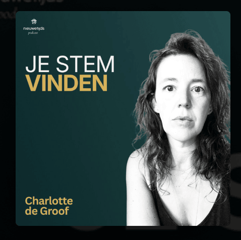 Nieuwetijds podcast met Charlotte De Groof over het vinden van je stem