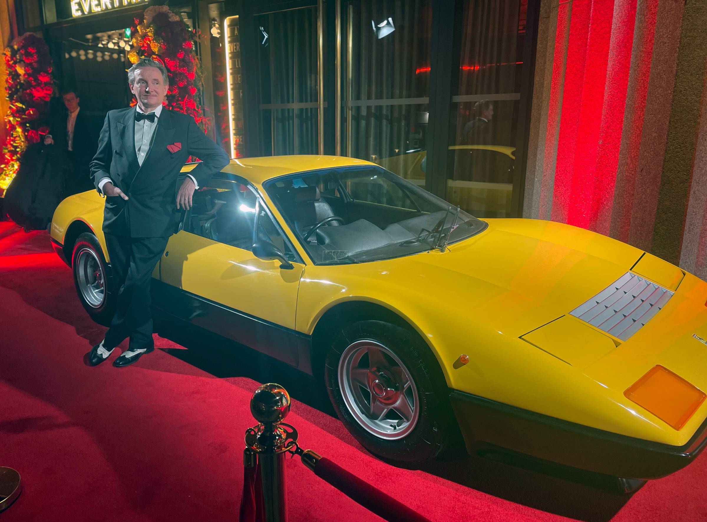 Benoit Viellefon on the red carpet