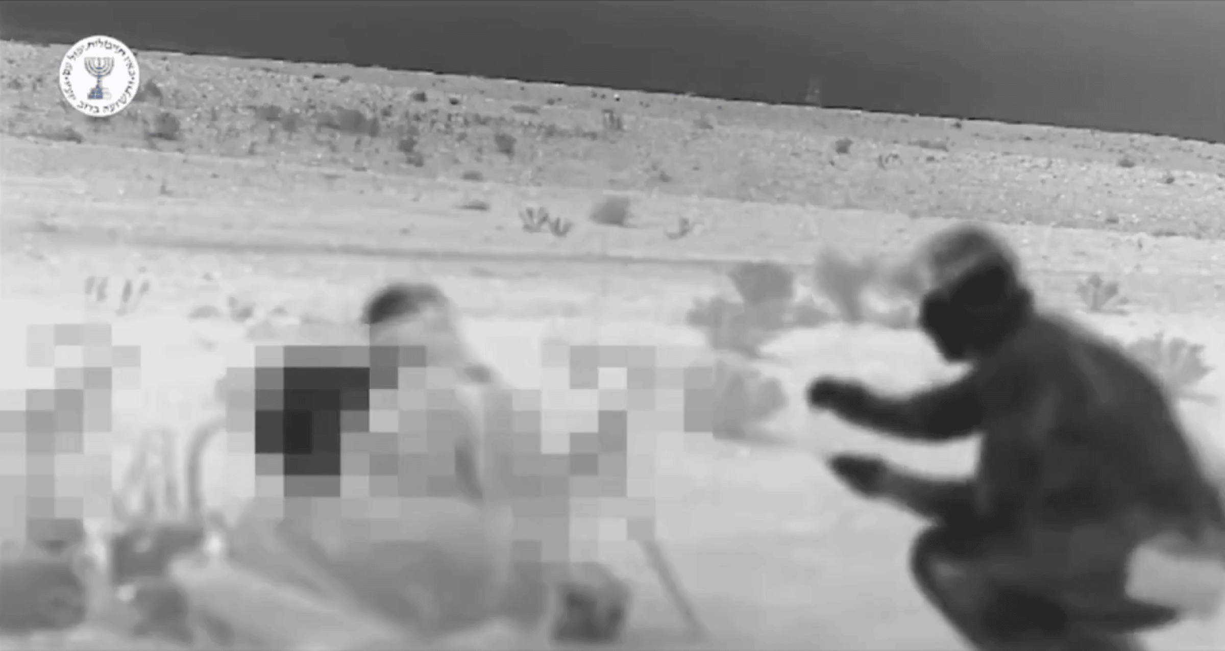 Screenshot from Israeli intelligence footage shows Mossad operatives inside Iran, where they reportedly built a drone base near Tehran using local collaborators to target air defenses and missile sites (Source: Israeli Intelligence via Kann News on X)