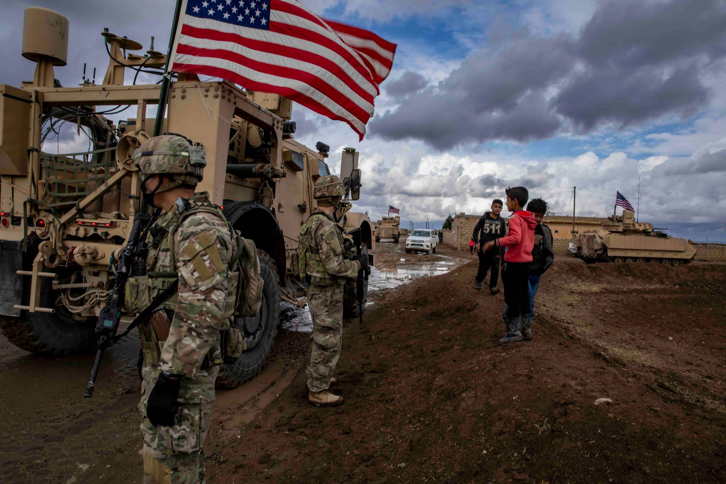 U.S. Soldiers in Syria to support the Combined Joint Task Force-Operation Inherent Resolve (CJTF-OIR) mission, Jan. 18, 2021. (U.S. Army photo by Spc. Jensen Guillory)
