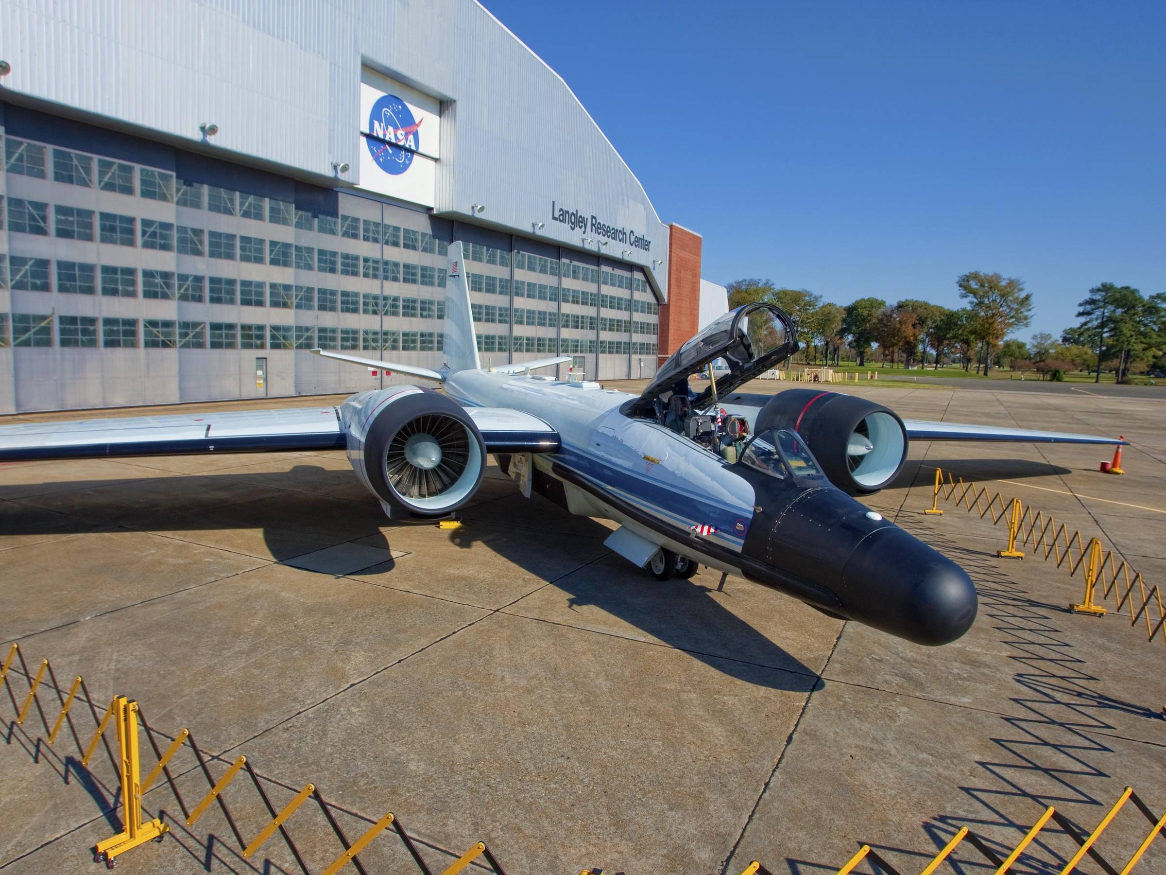 File Photo. A NASA WB-57 high-altitude research aircraft, one of only two aircraft types capable of flying above 50,000 feet. The modified Canberra bomber can reach 60,000 feet and stay aloft for six and a half hours. (Photo: NASA/Sean Smith)
