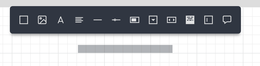 Right-click options for thin rectangle