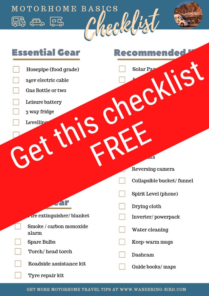 50 Motorhome Essentials every van ACTUALLY needs (2024 updated)